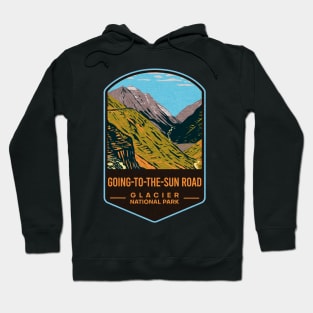 Going-To-The-Sun Road Glacier National Park Hoodie